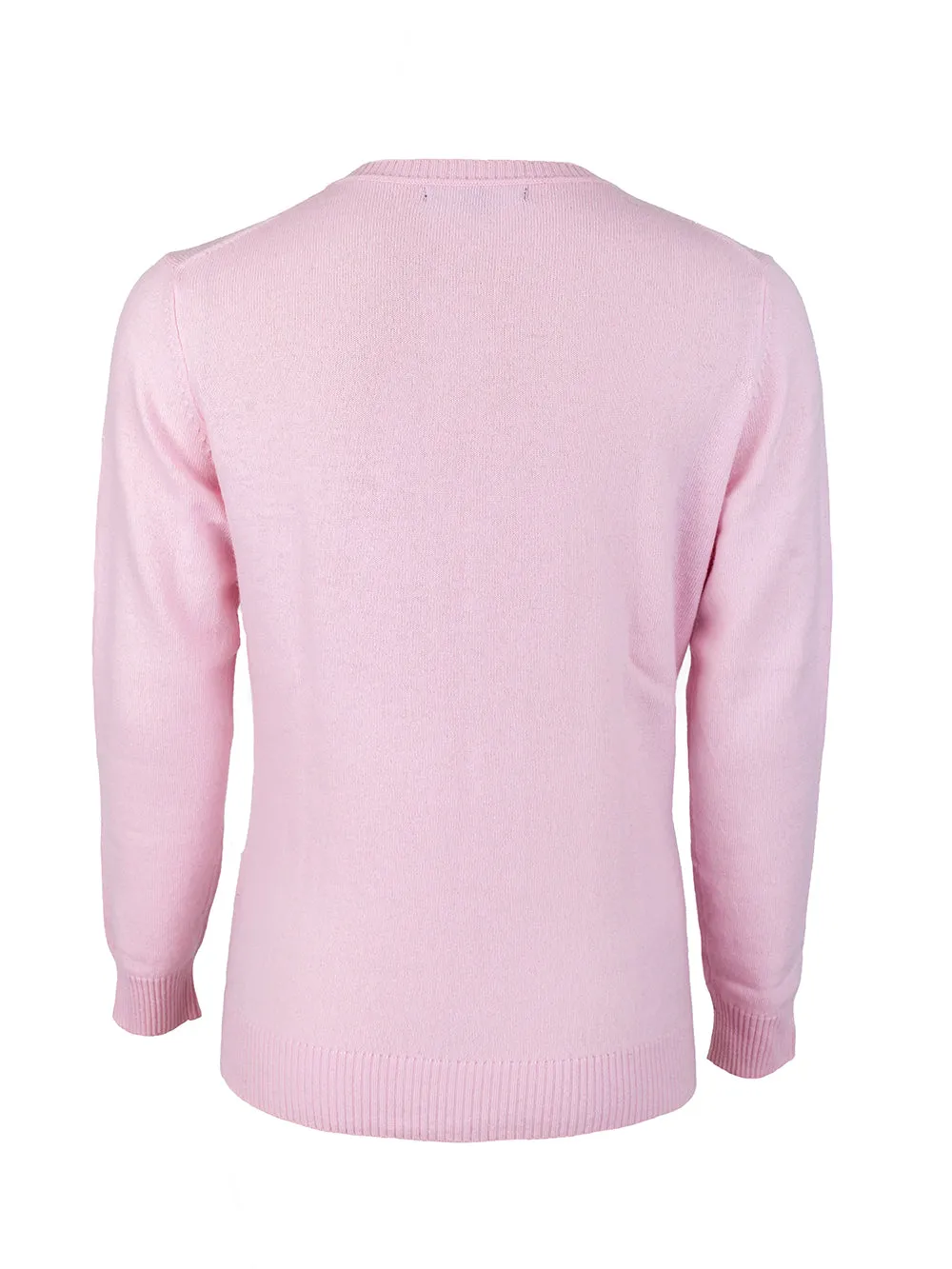 100% Mongolian Cashmere V Neck Sweater