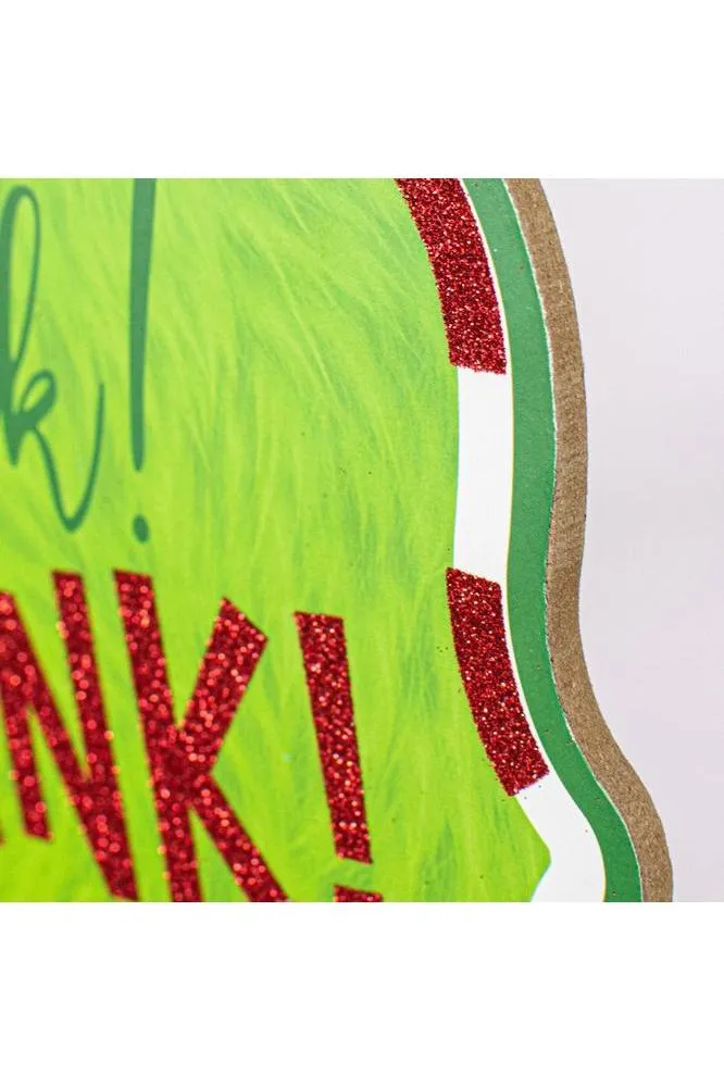 10" Wooden Sign: Stink Stank Stunk
