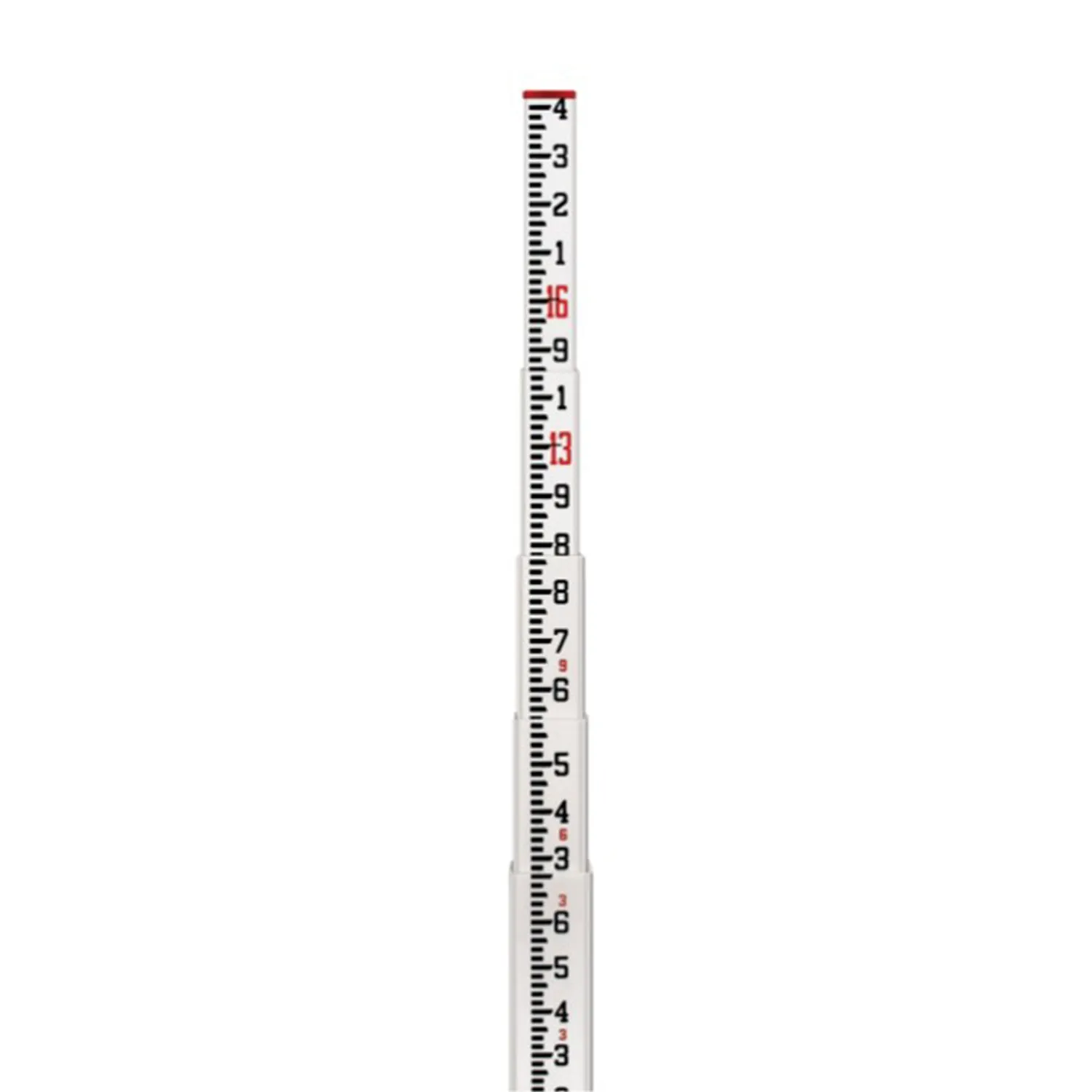 11-SCR16-T SitePro 16-ft Fiberglass Leveling Rod (CR) - 10ths