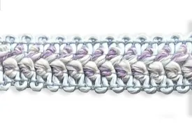 1/2" Lavender Days Pastel Gimp Trim (Made in France)