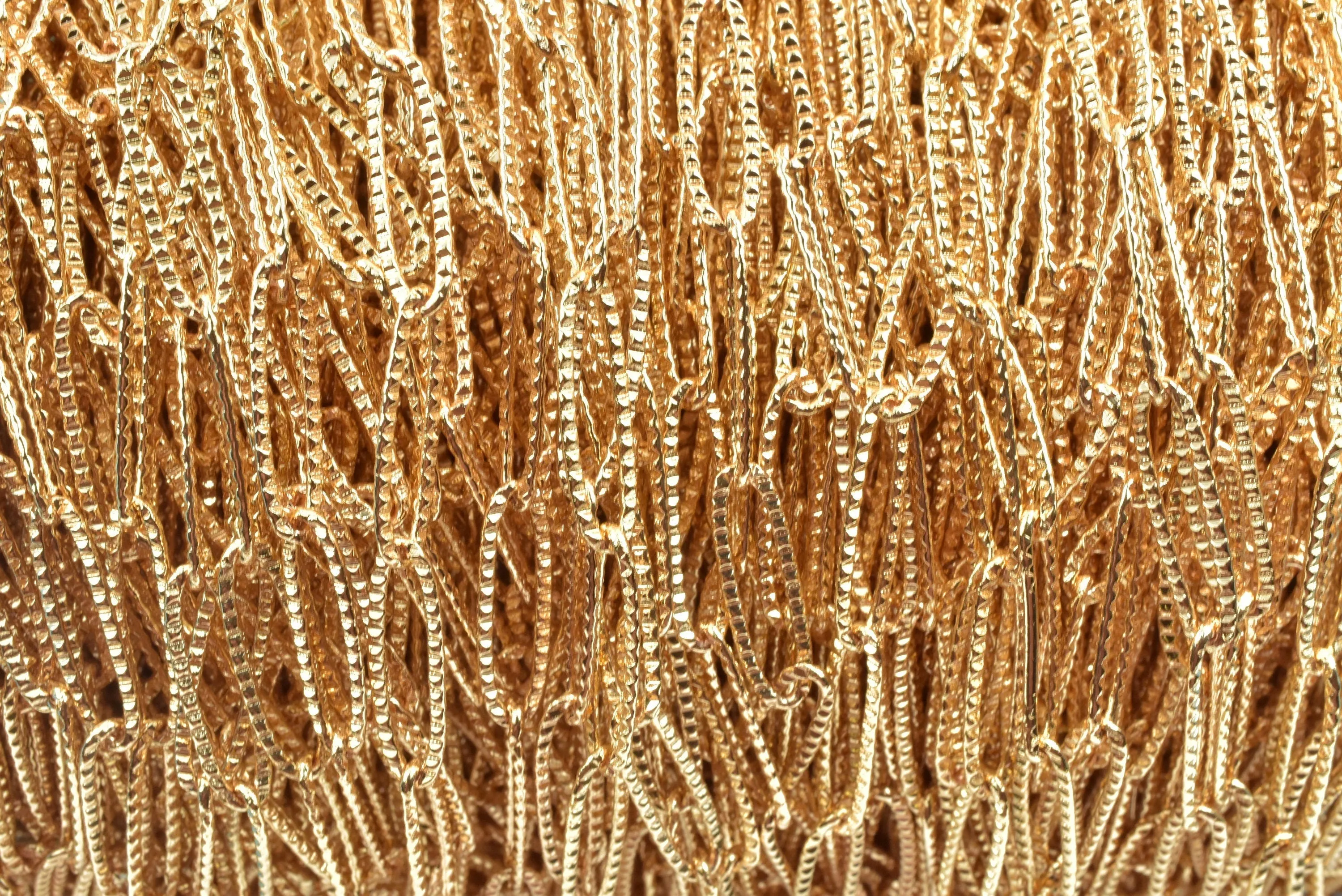 18K Gold-Filled Paper Clip Cable Link Chain - Diamond Cut - Customizable Necklace Chain for Jewelry Crafting
