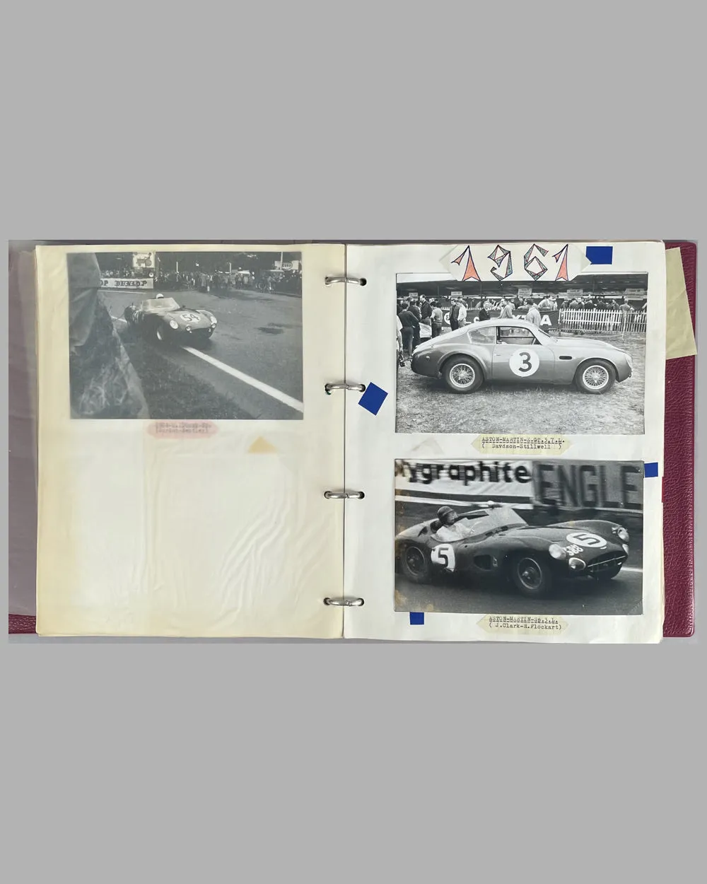 24 hours of Le Mans photo album for 1956 to 1965