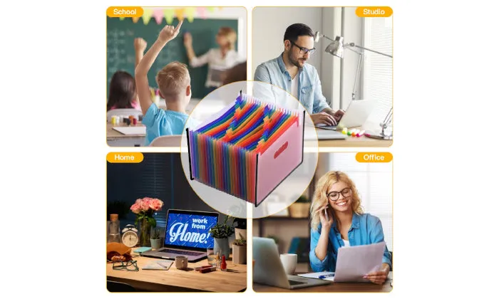 24 Pockets Expanding File Folder