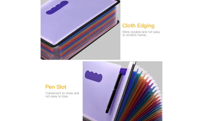 24 Pockets Expanding File Folder