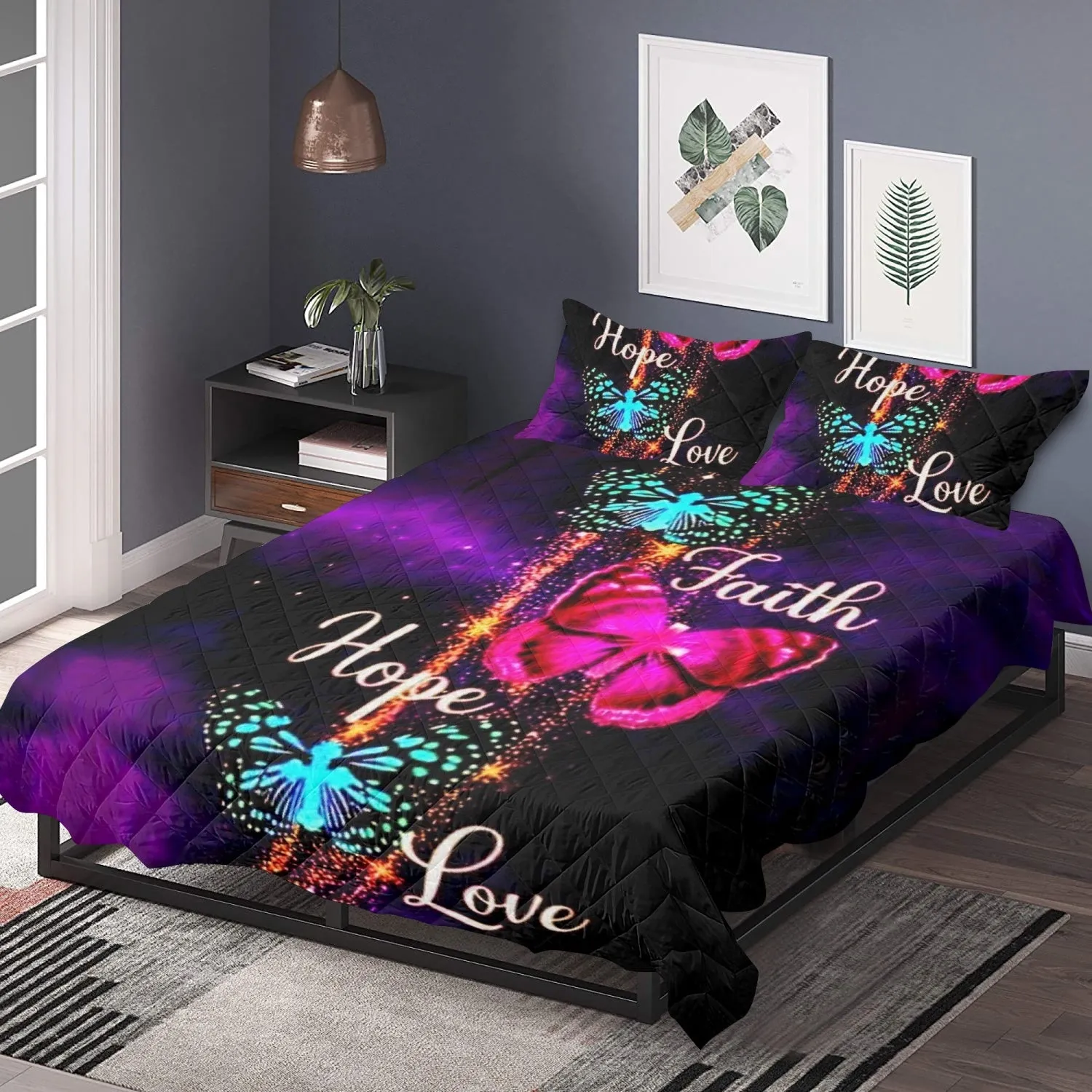 242. Polyester Quilt Bed Sets