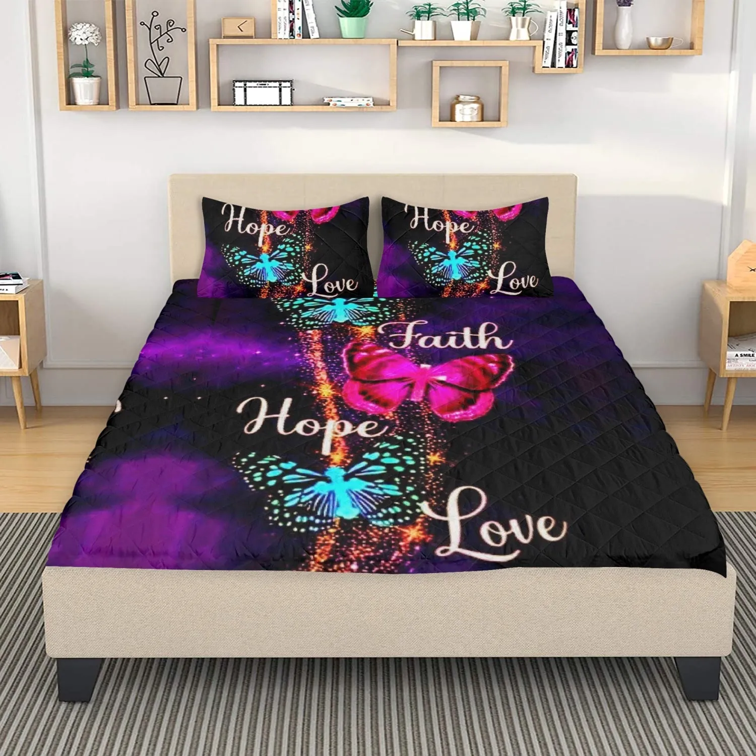242. Polyester Quilt Bed Sets