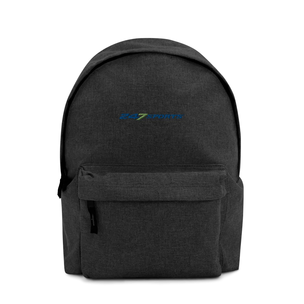 247 Sports Logo Embroidered Backpack