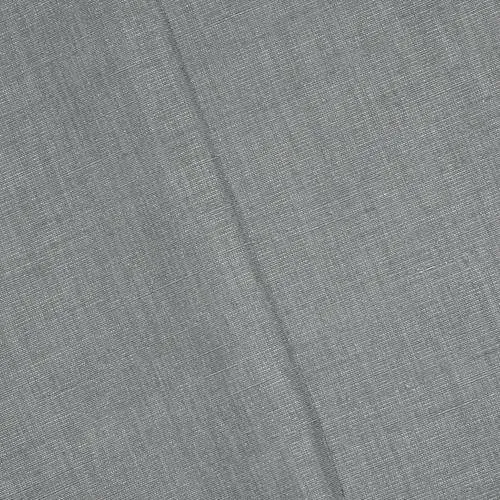 3 3/8 YD PC - Fog Gray Textured Slub Woven Drapery Fabric