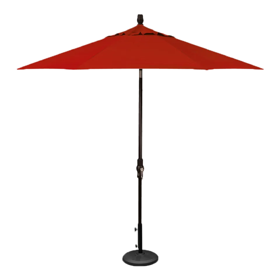 9' MARKET UMBRELLA, JOCKEY RED