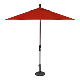 9' MARKET UMBRELLA, JOCKEY RED