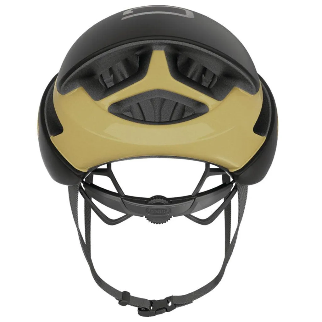 Abus Gamechanger Road Cycling Helmet (Black/Gold)