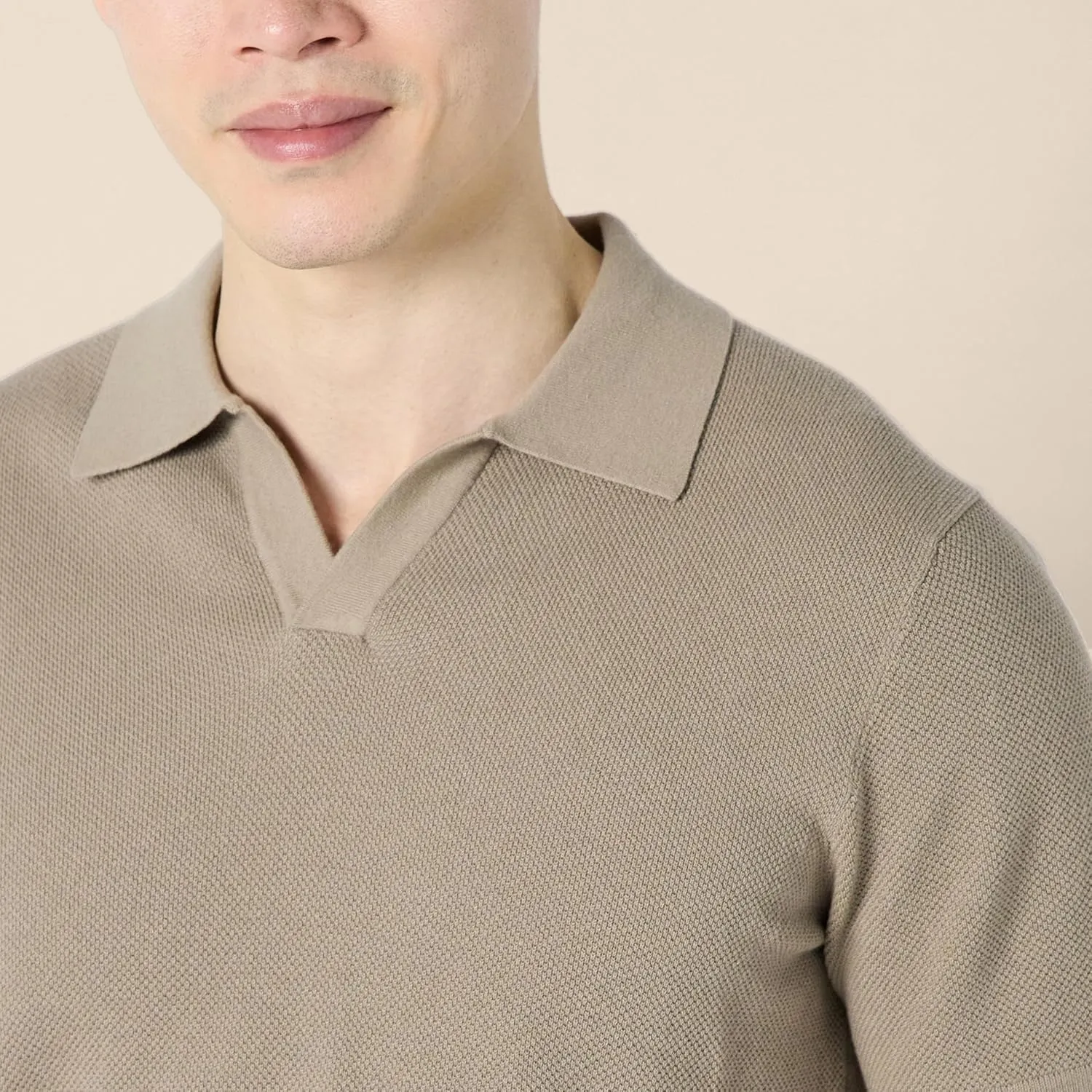 Amazon Essentials Men's Regular-Fit Short-Sleeve Knit Polo Sweater