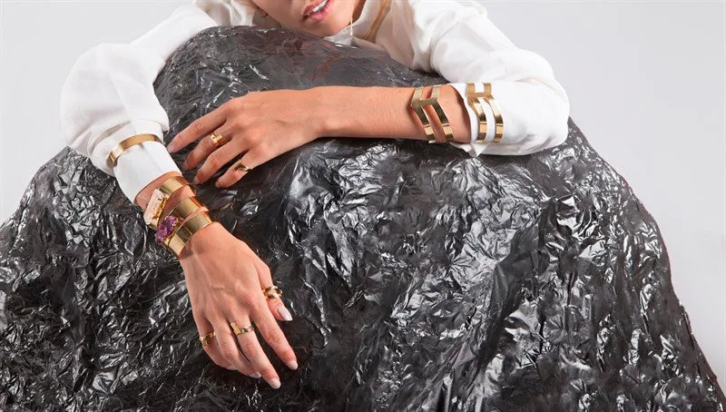 Arm Bend Modern Bangle