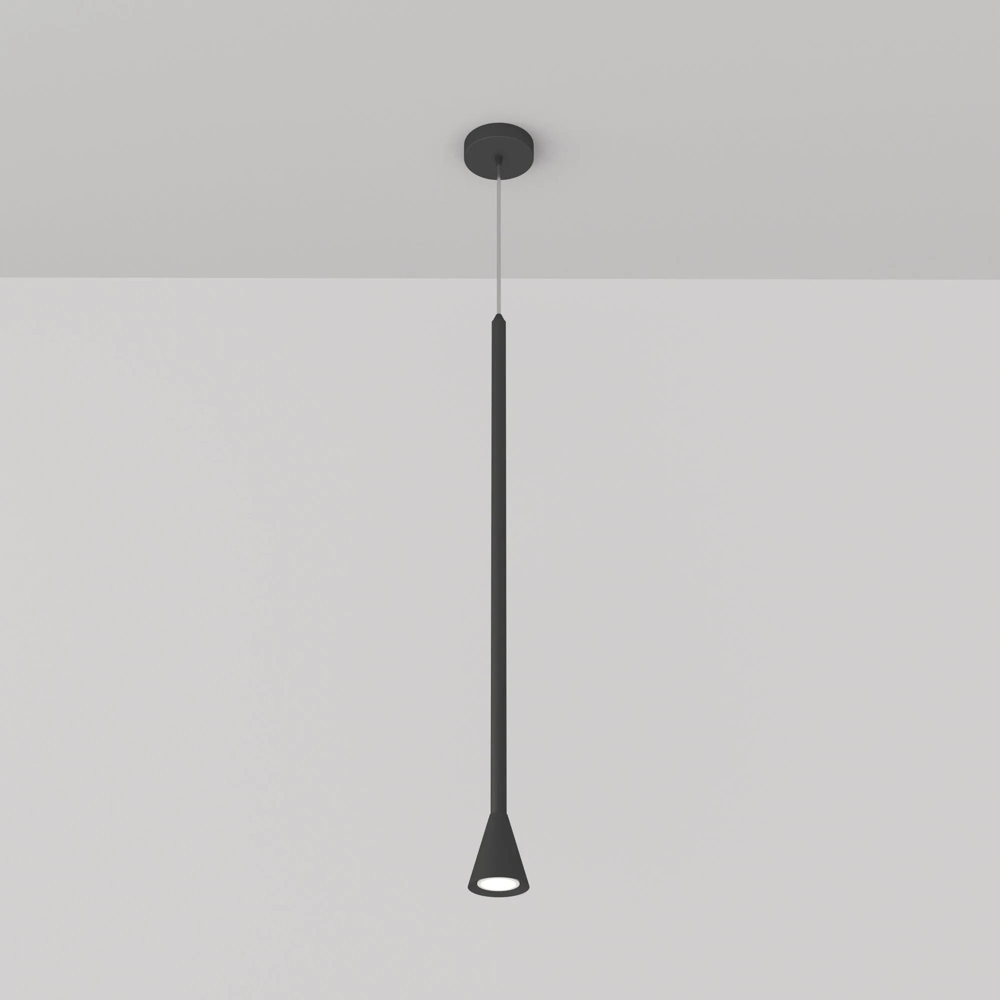 Arrow Single Pendant Light - White / Gold / Black