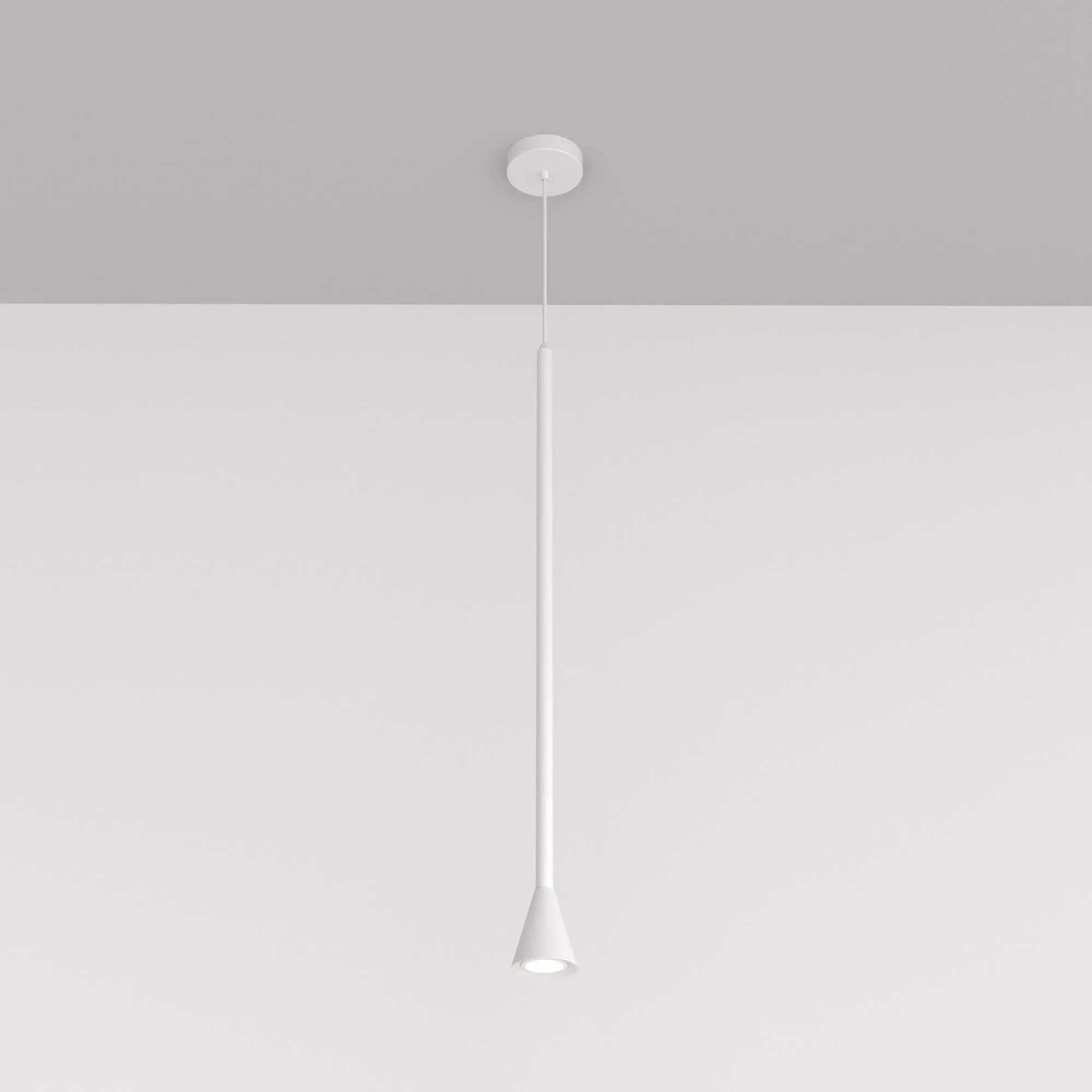 Arrow Single Pendant Light - White / Gold / Black