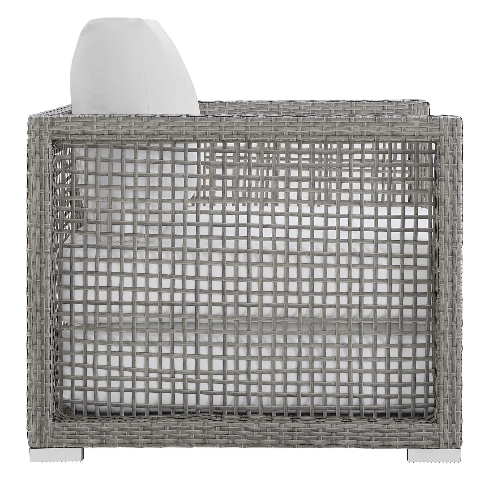Aura 4 Piece Outdoor Patio Wicker Rattan Set by Modway