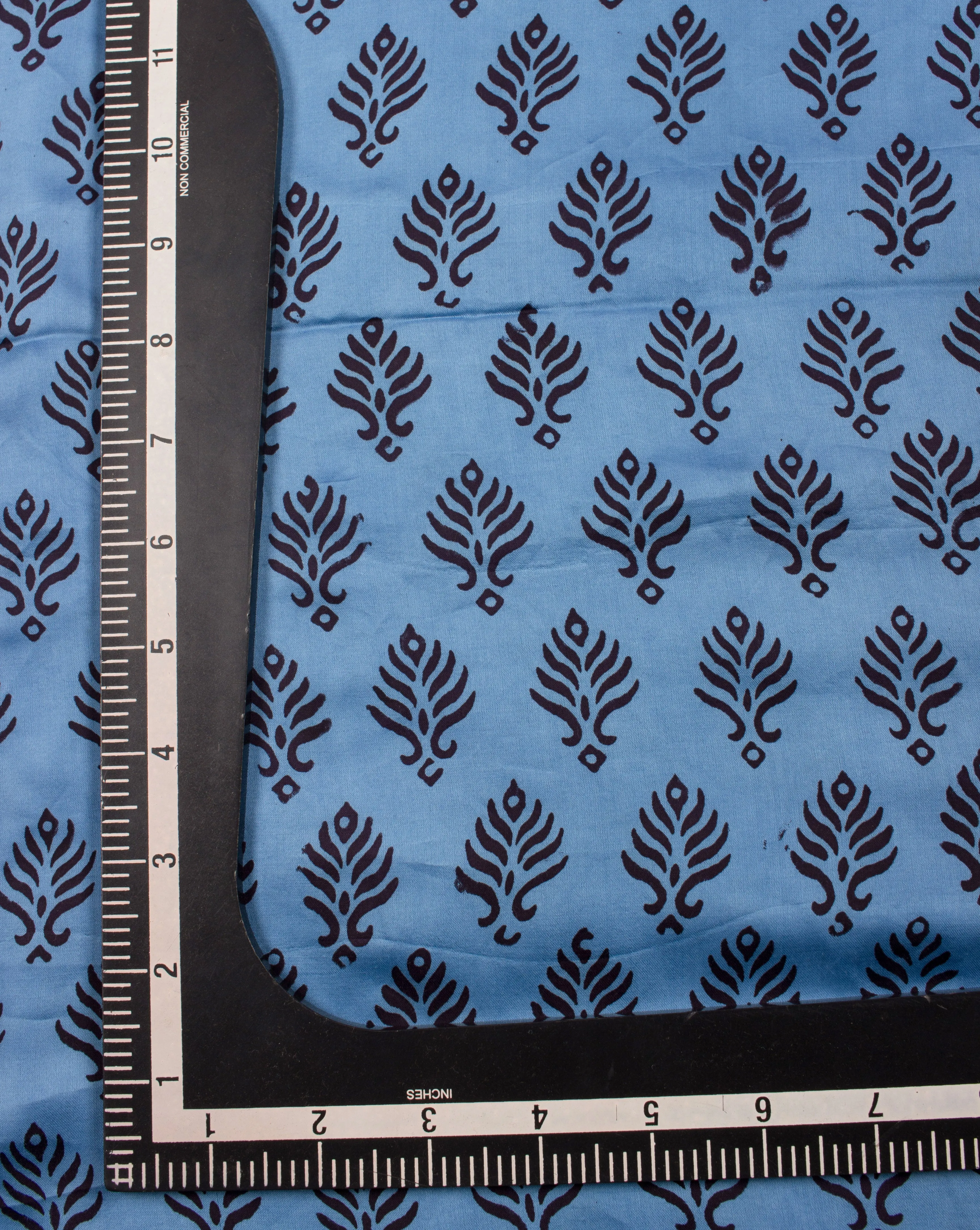 Booti Pattern Hand Block Bagh Print Modal Satin Fabric