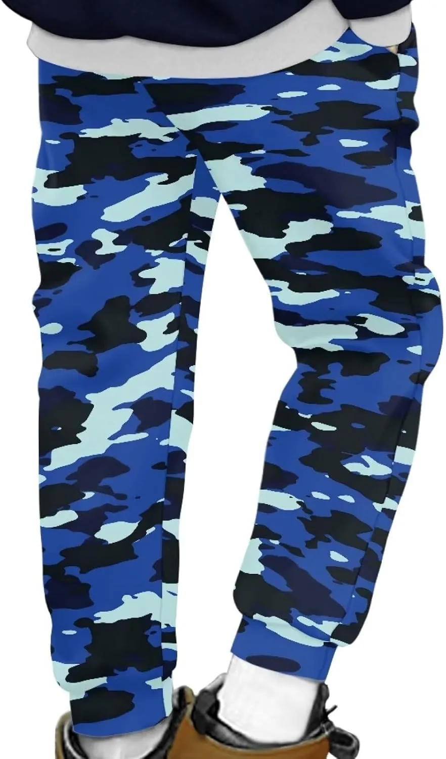 Boys' Pants Athletic Sweatpants Funny Jogger Pants Casual for Kids Youth Sports Pants for Boy 4-15Y with Pockets