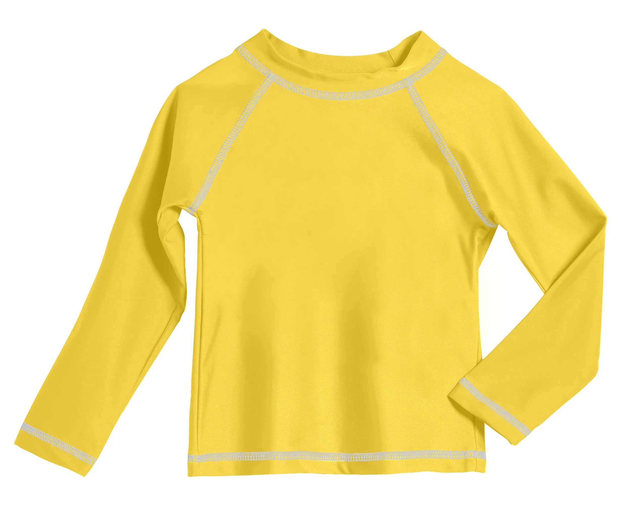 Boys UPF 50  Long Sleeve Rashguard | Yellow