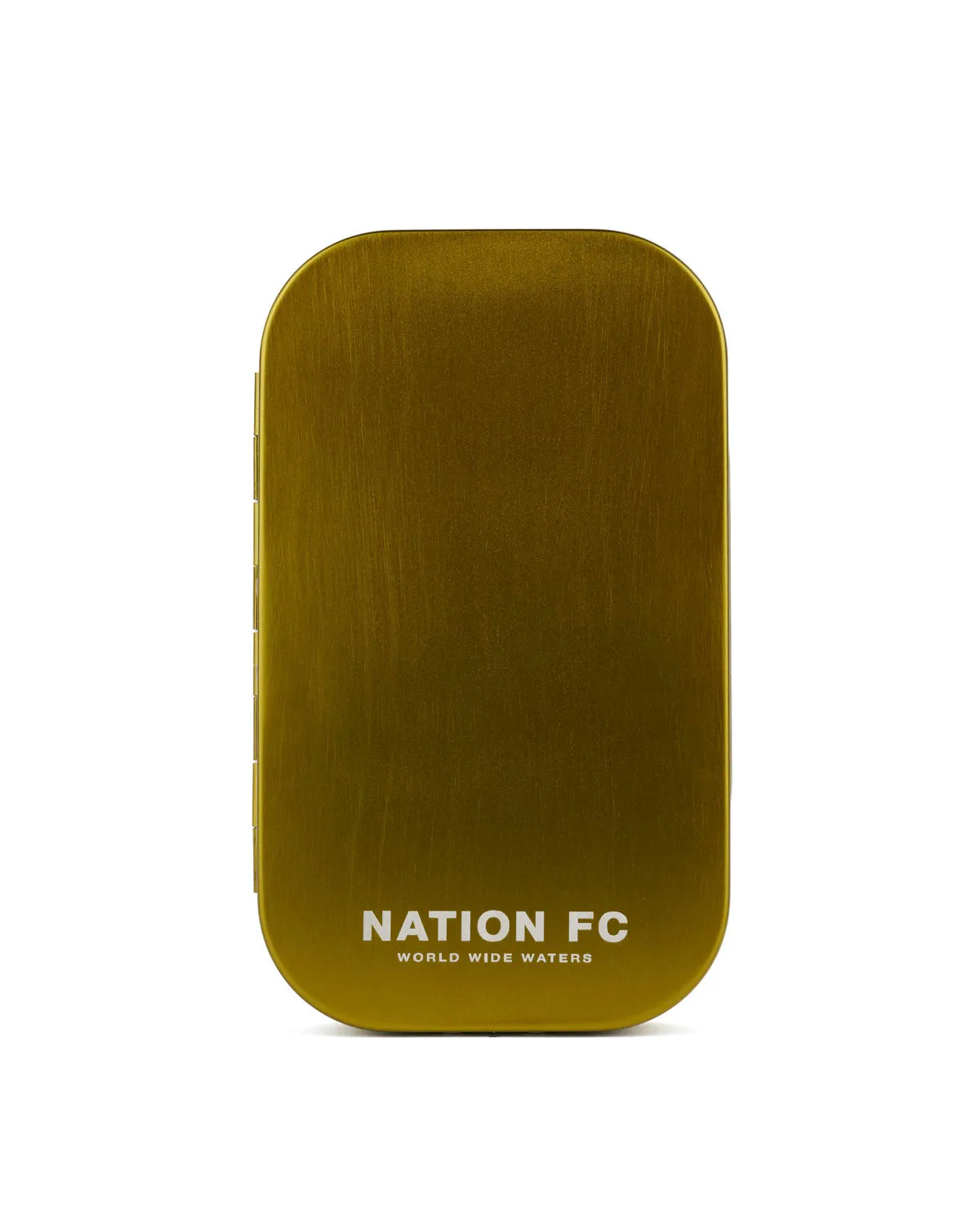Brain Dead x Nation Fishing Co Large Aluminum Fly Box - Green