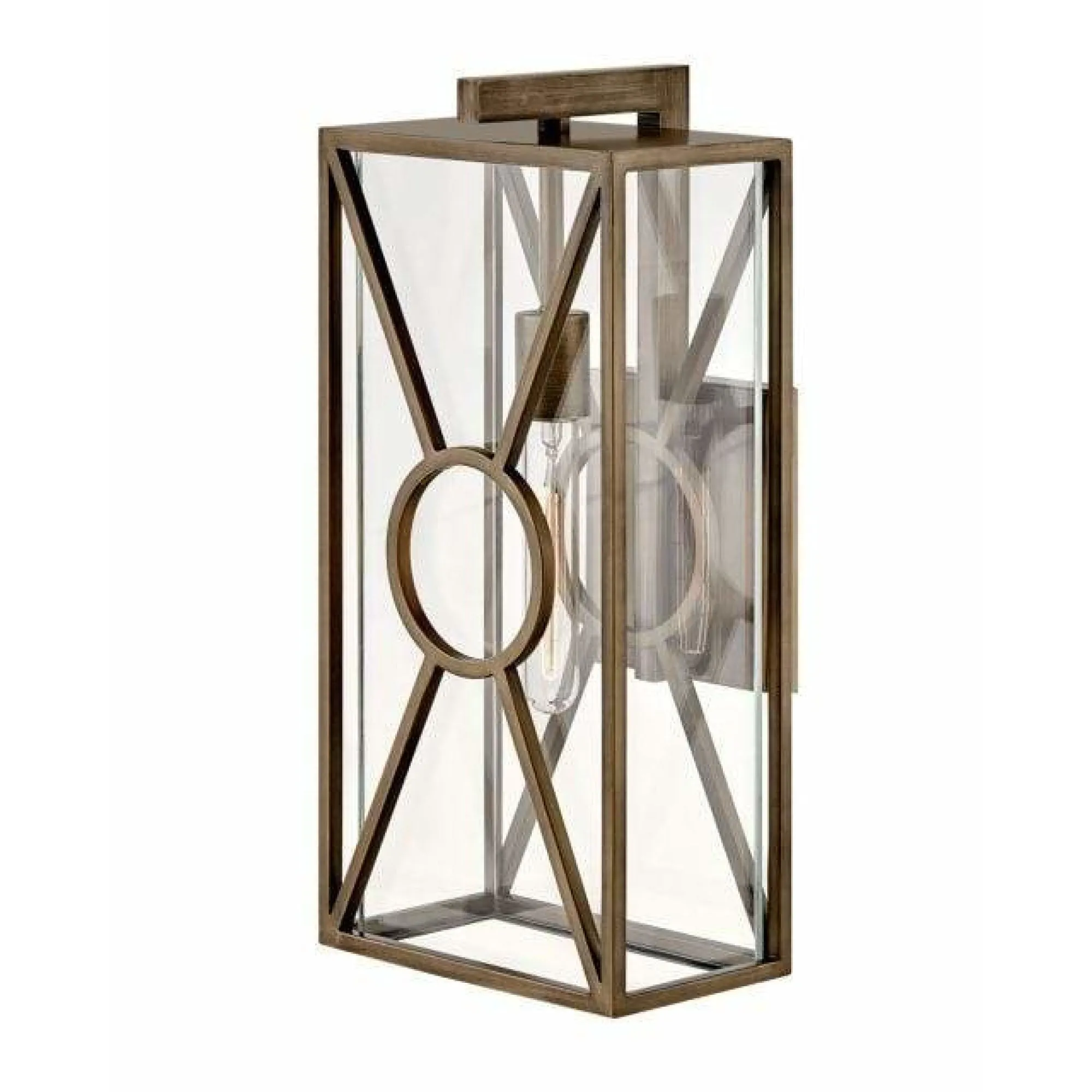 Brixton Coastal Outdoor Wall Mount Lantern - Medium