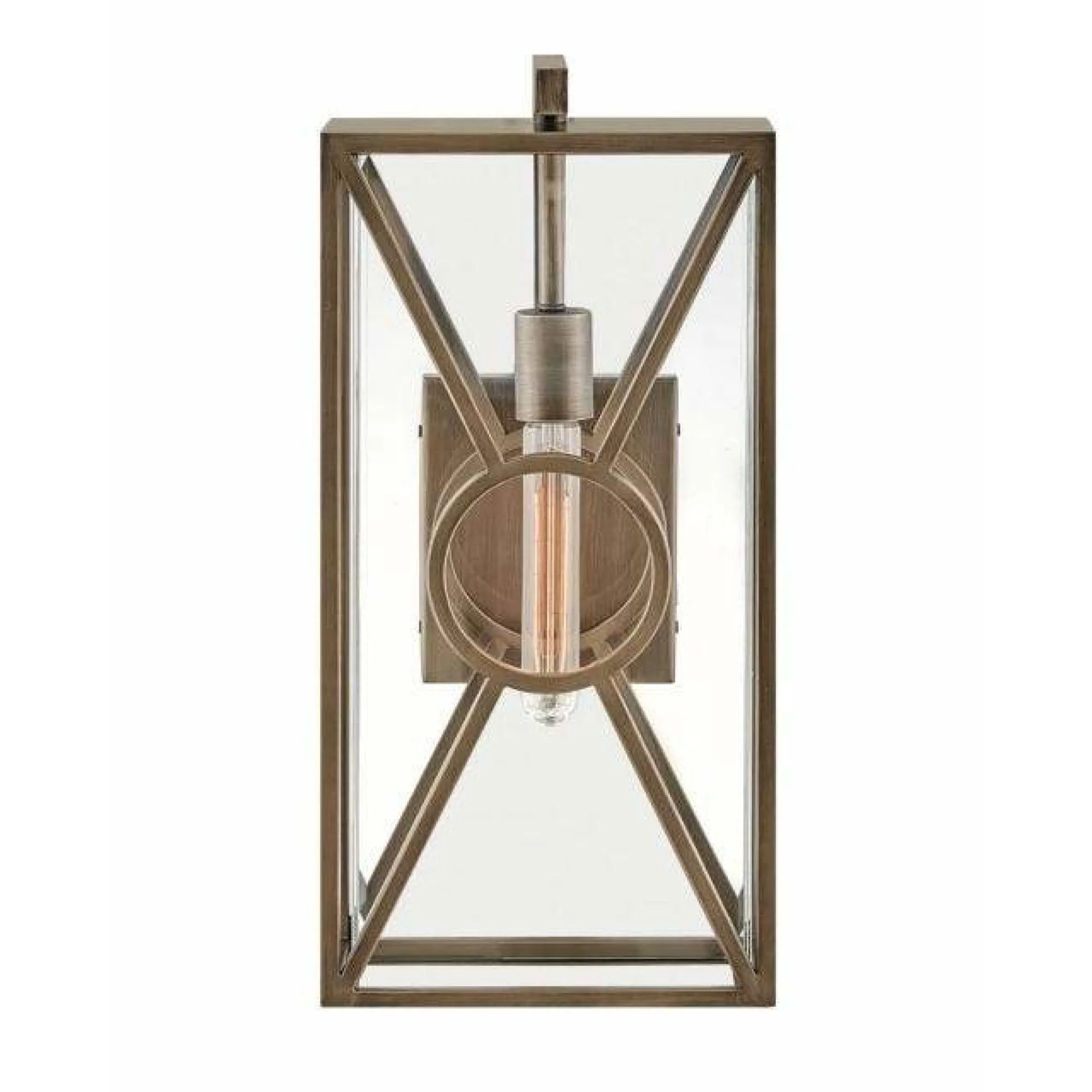 Brixton Coastal Outdoor Wall Mount Lantern - Medium