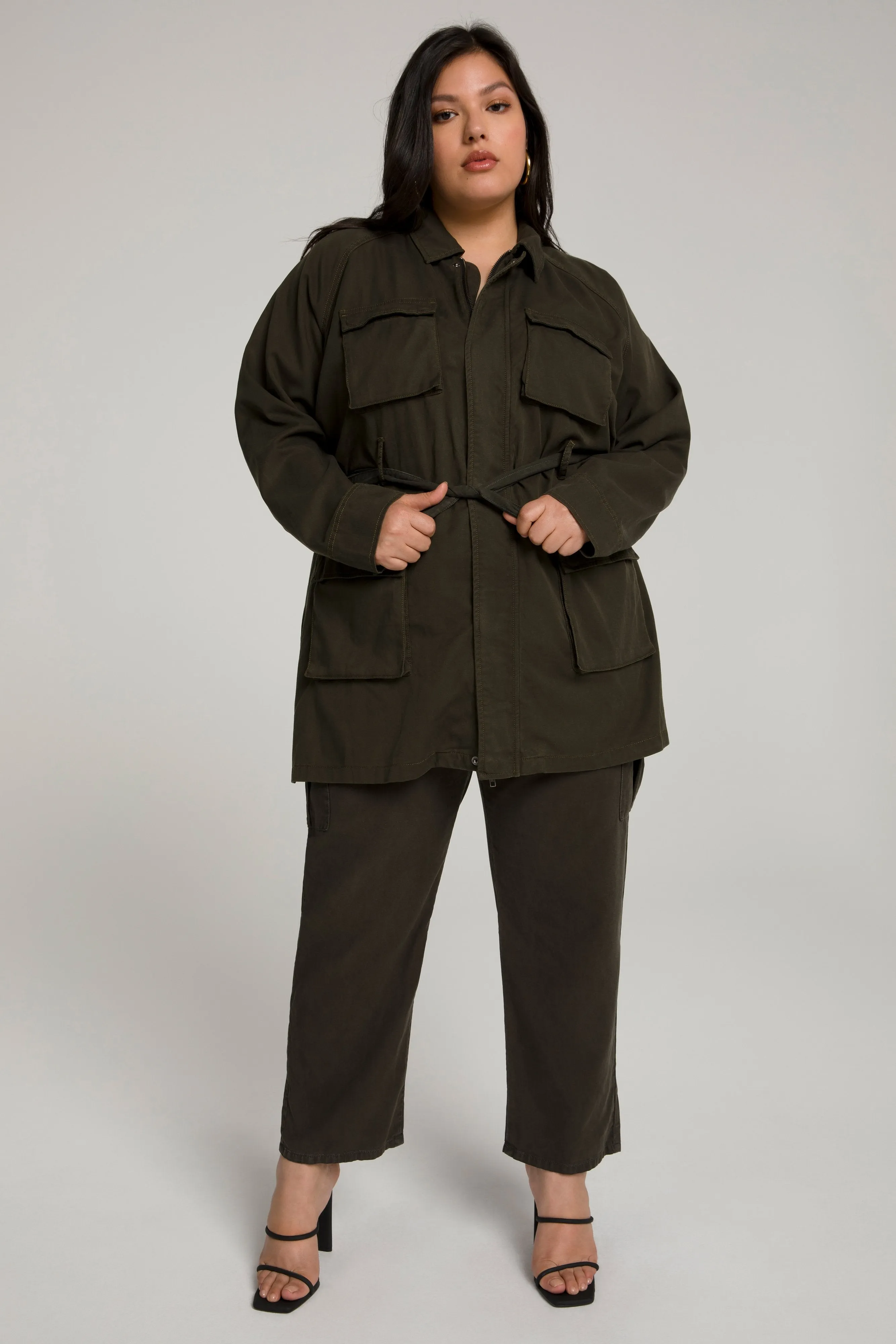 CARGO SHIRT JACKET | HUNTER001