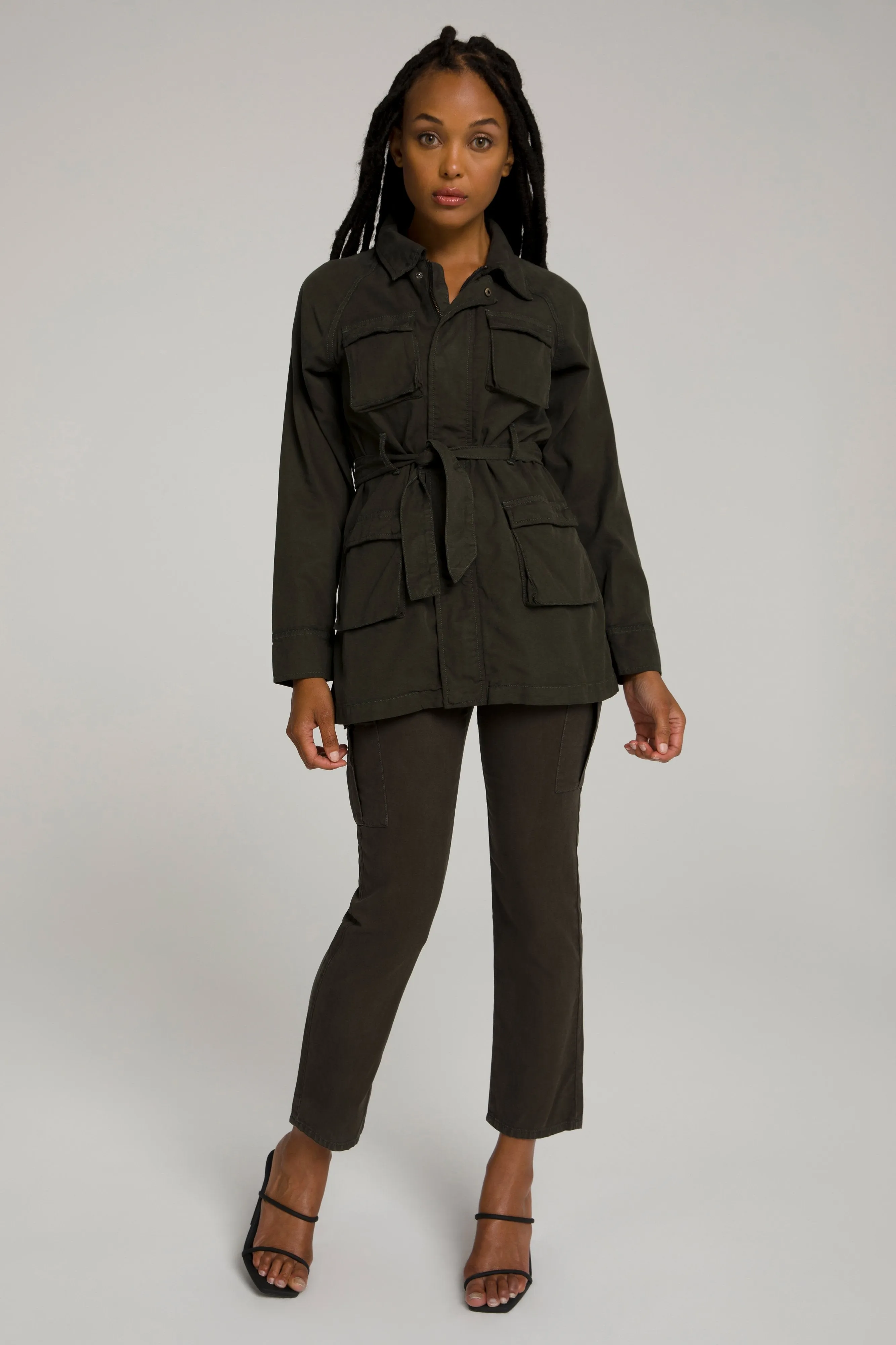 CARGO SHIRT JACKET | HUNTER001
