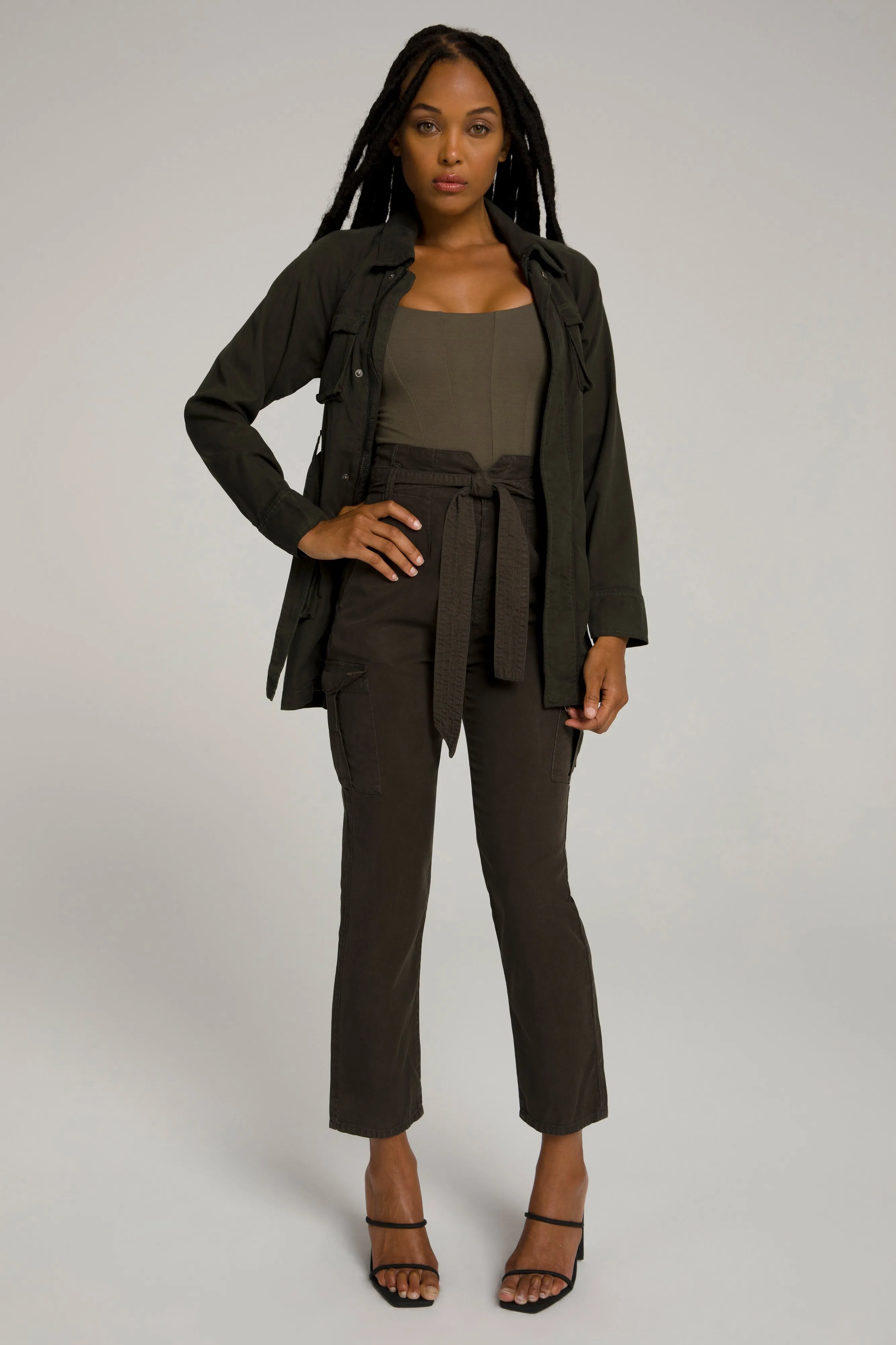 CARGO SHIRT JACKET | HUNTER001