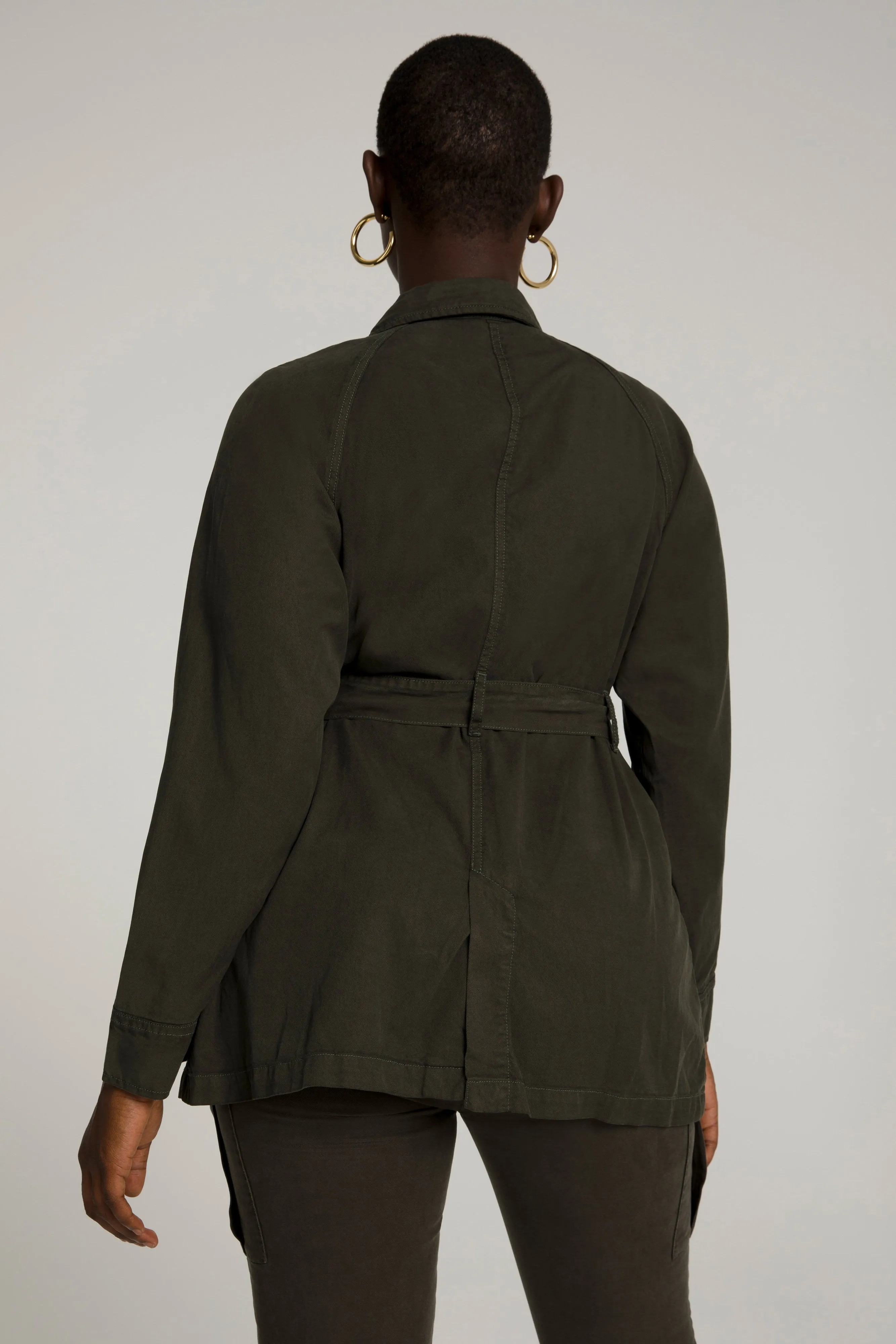 CARGO SHIRT JACKET | HUNTER001