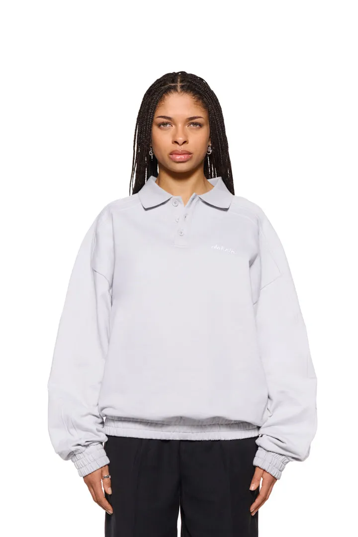 CC Polo Longsleeve Gray