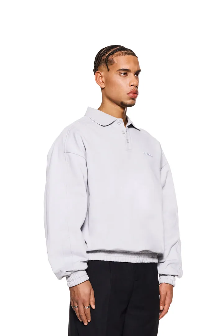 CC Polo Longsleeve Gray