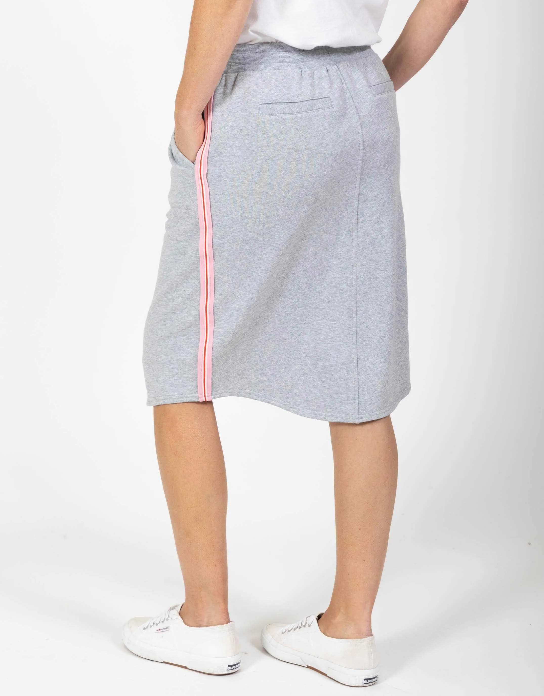 Central Park Skirt - Grey Marle