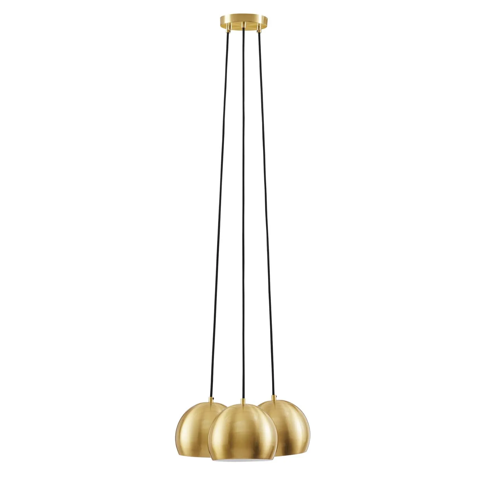 Chalice 3-Light Metal Pendant by Modway