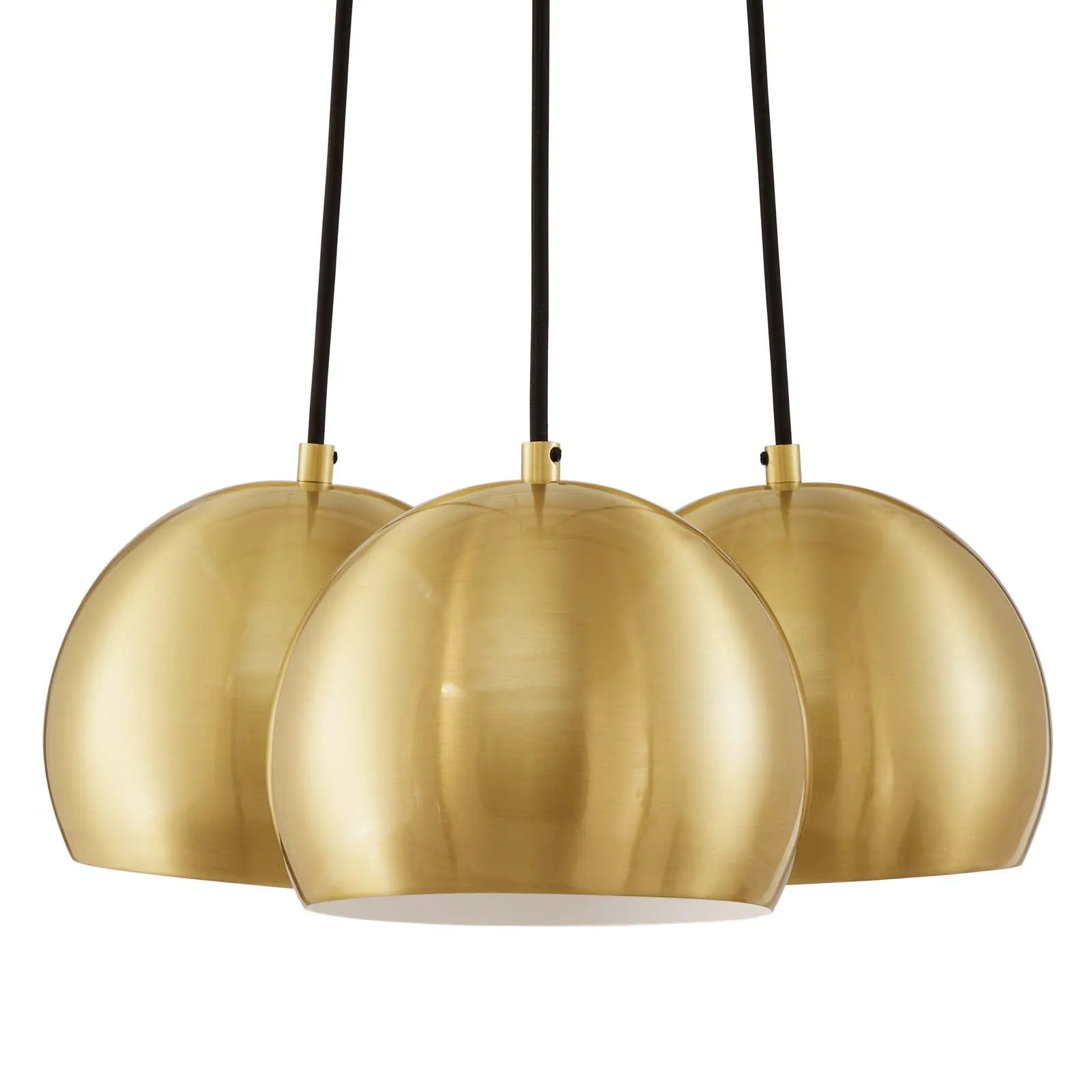 Chalice 3-Light Metal Pendant by Modway
