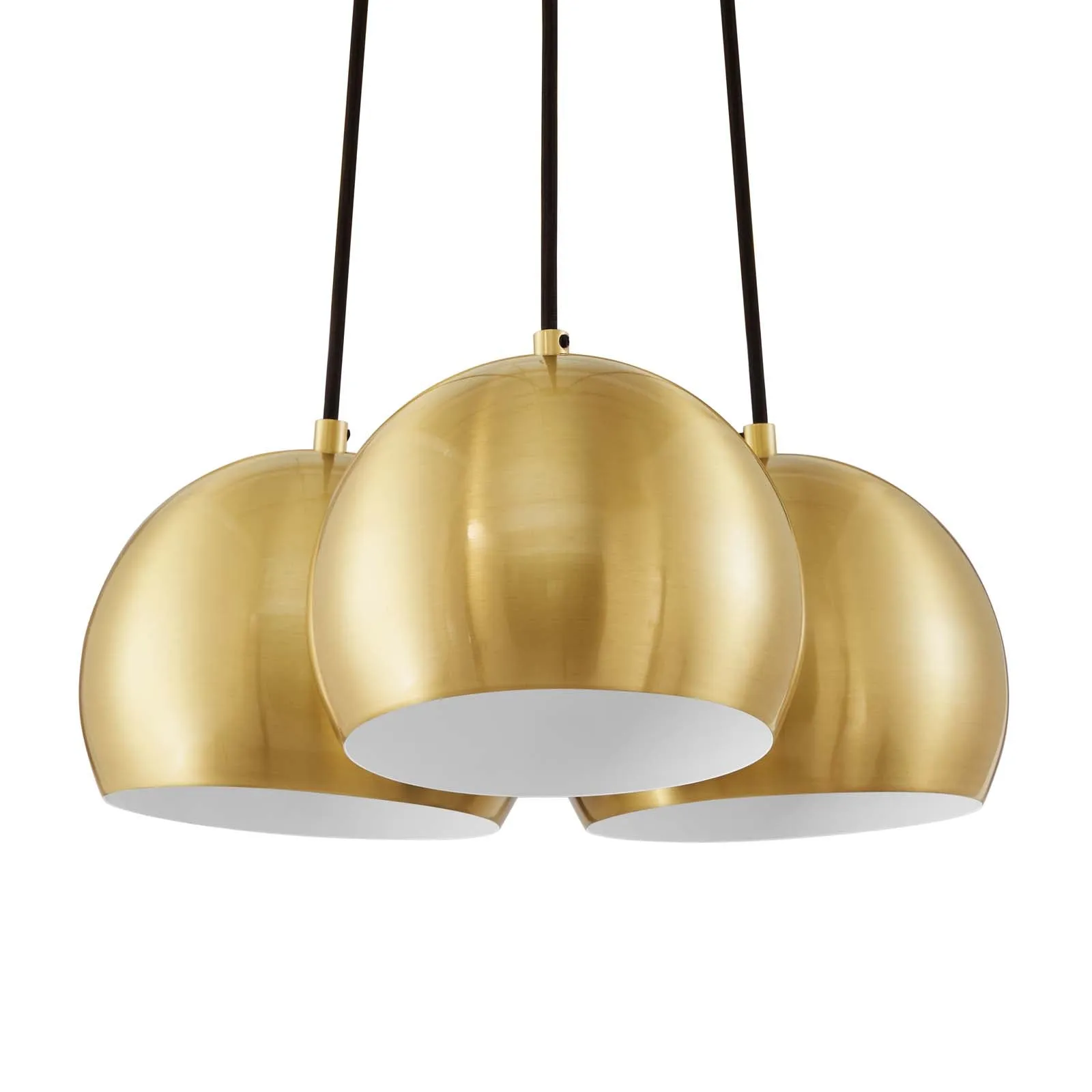 Chalice 3-Light Metal Pendant by Modway