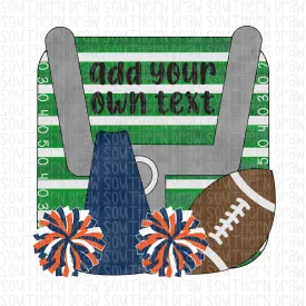Cheerleader Goal Navy/Orange