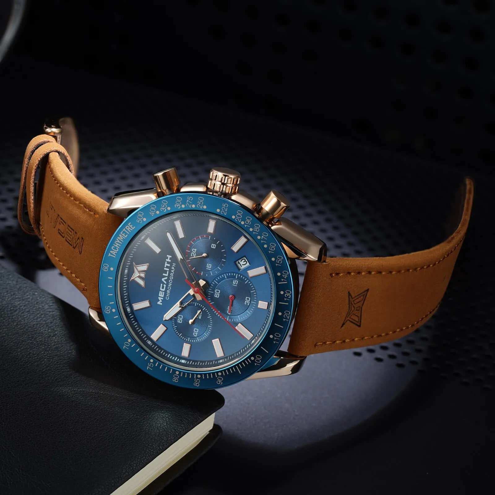 Chronograph Watch | Leather Band | 8274M