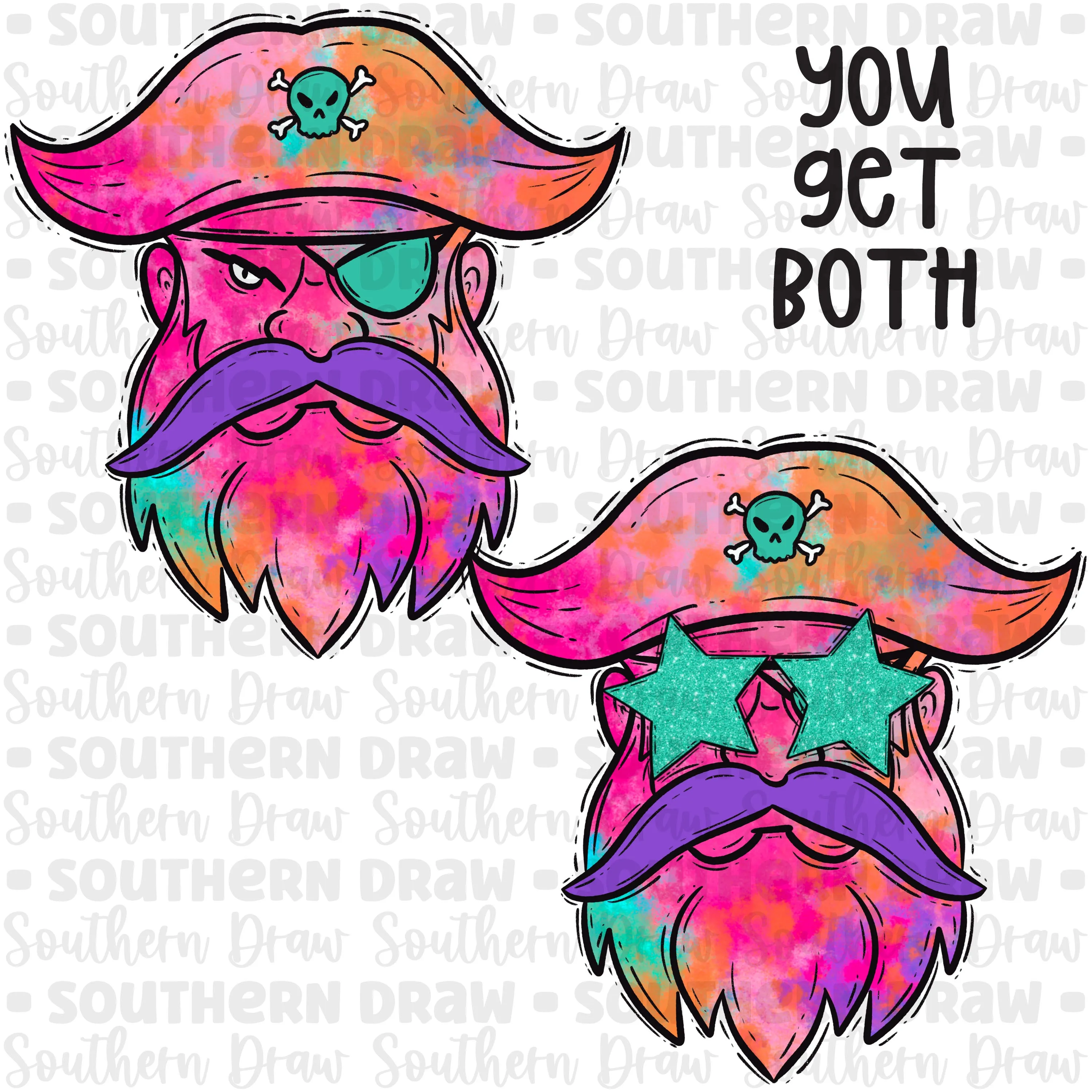 Colorful Mascot Bundle- Pirates