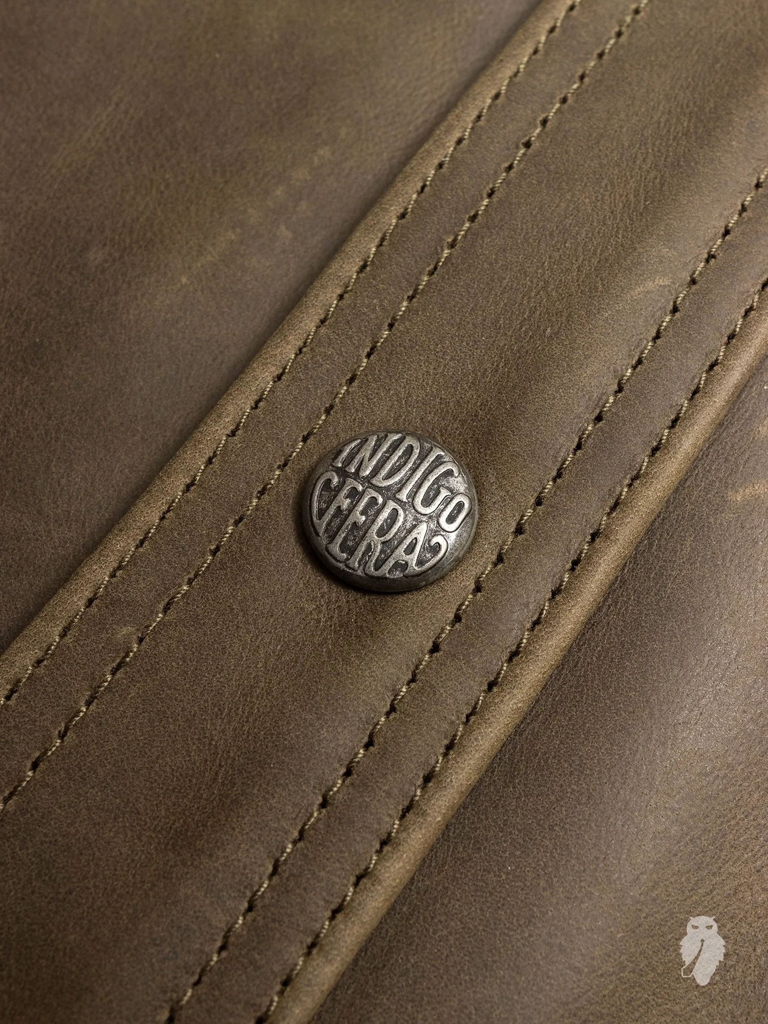 Copeland Leather Jacket in Green