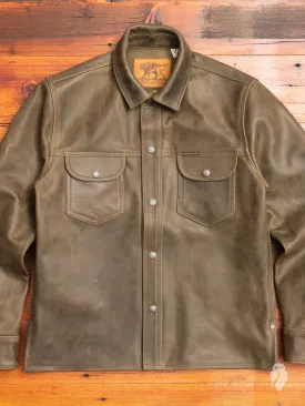 Copeland Leather Jacket in Green