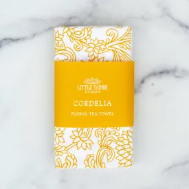 Cordelia Floral Tea Towel by Little Things Studio