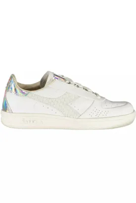 Diadora White Leather Women Sneaker
