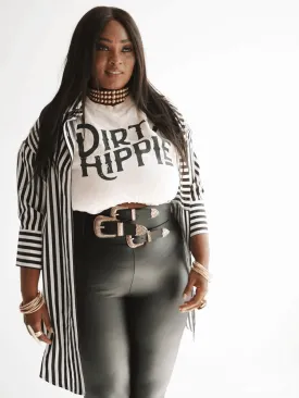 DIRTY HIPPIE SIDE SLIT TEE