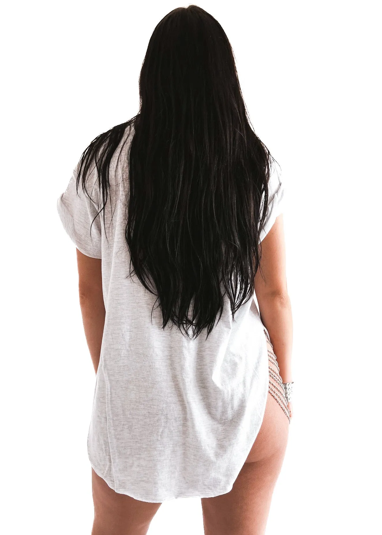 DRINK RESPONSIBLY SIDE SLIT TEE