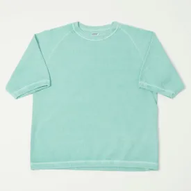 Dubbleworks Heavy Fabric Pigment Raglan Tee - Lt Turquoise
