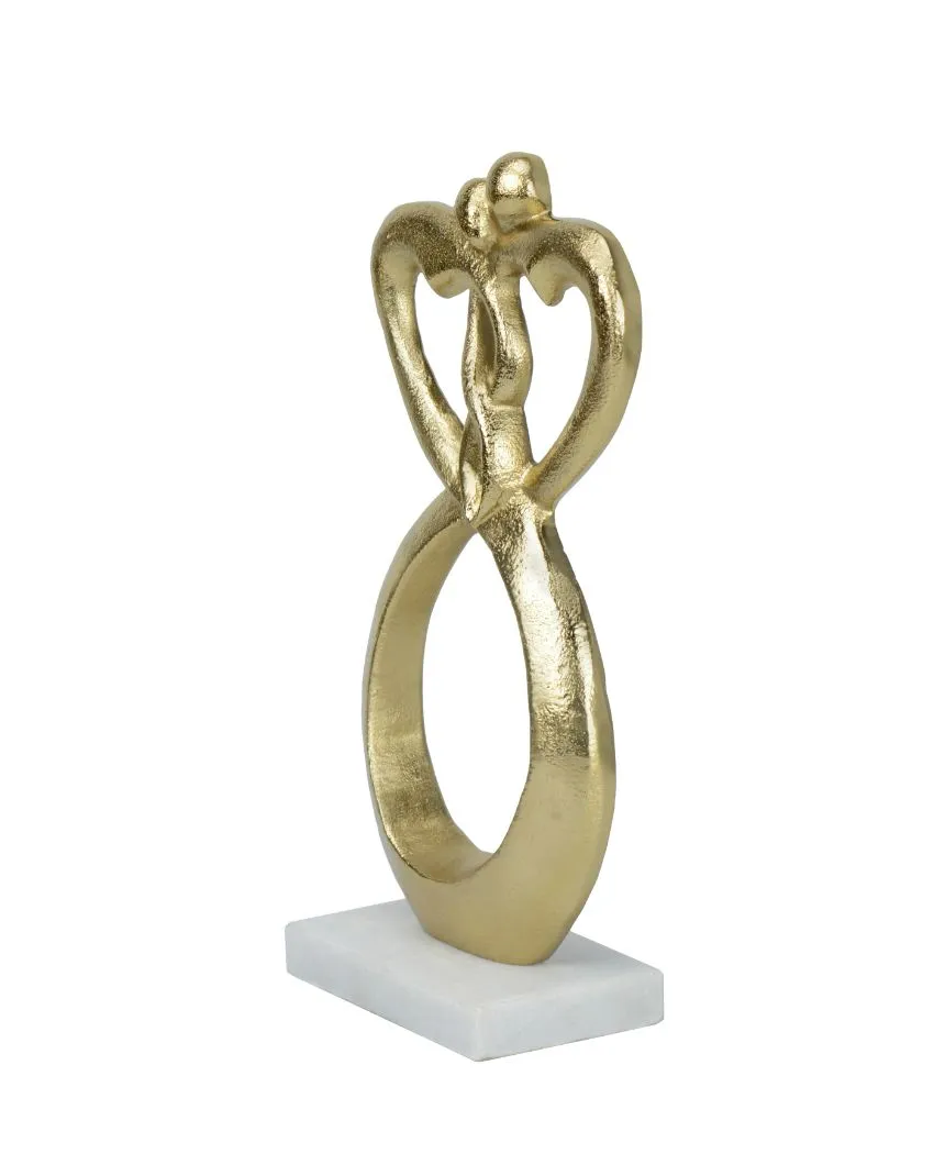 Embrace Couple Decor Figurine | 6 x 3 x 12 inches