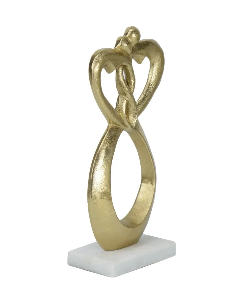 Embrace Couple Decor Figurine | 6 x 3 x 12 inches