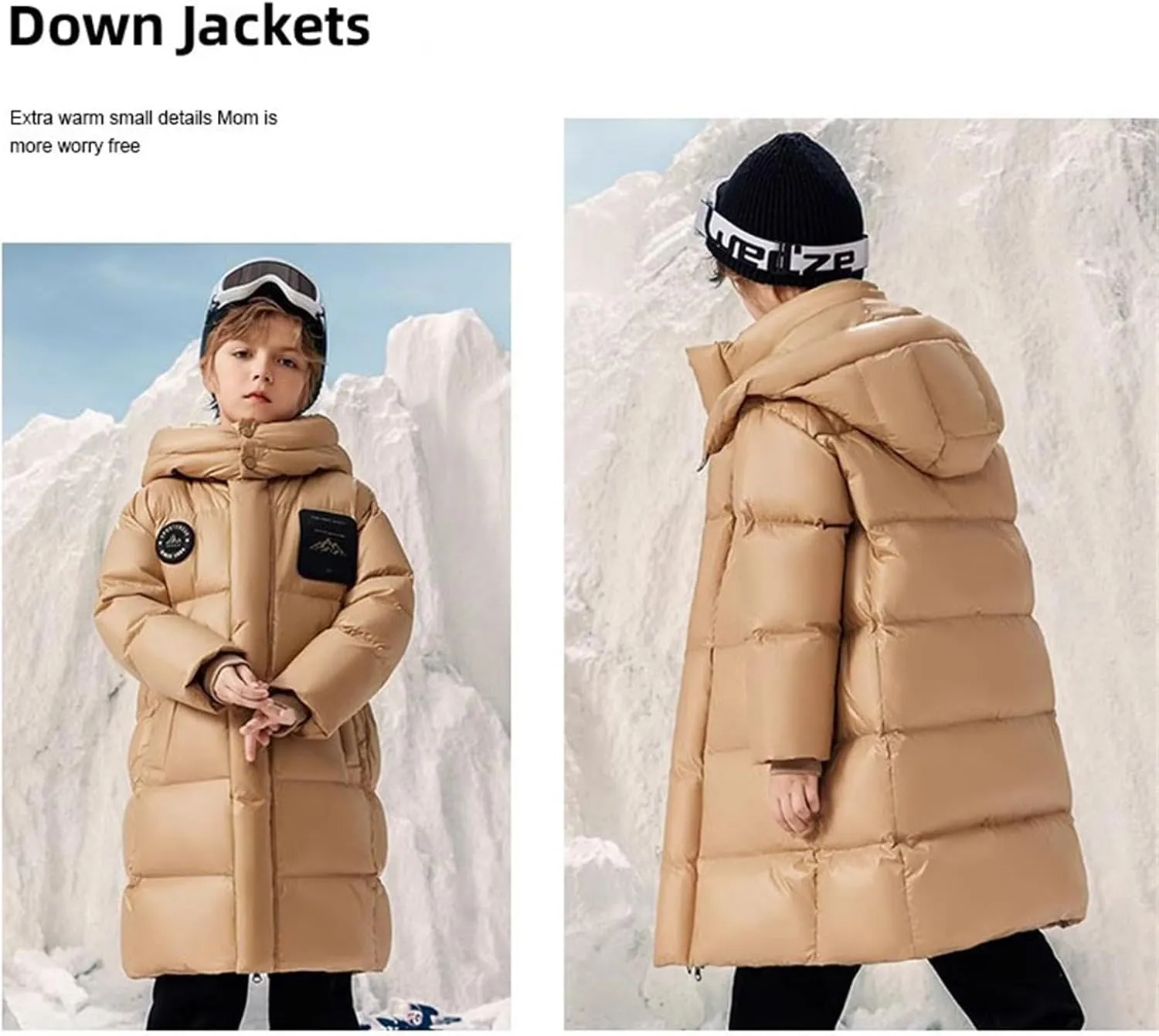 Fashion Kids Coat Boys Girls Thick Coat Padded Winter Jacket Clothes Girls and Jacket