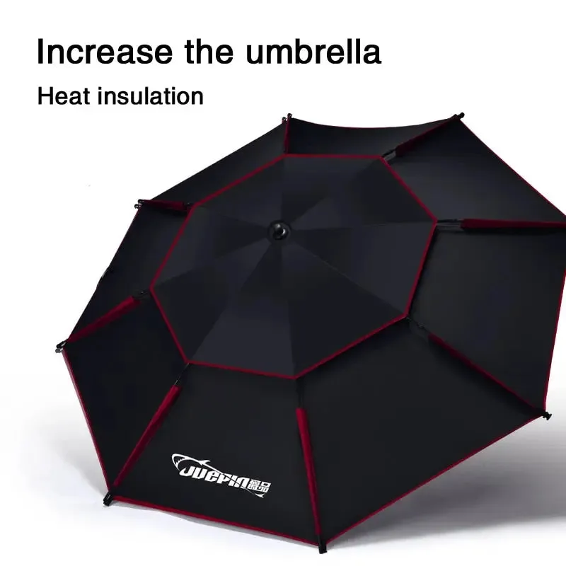 Fishing Folding Beach Umbrella - Outdoor Rain-proof Sunscreen Anti-UV Sunshade